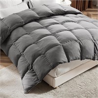 Down Comforter King Size Duvet Insert, Quilted