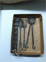 Cast iron utensils