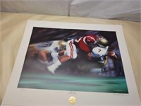 Daniel A Moore " The Sack" print signed