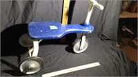 Wooden tricycle