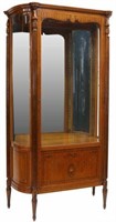 NEOCLASSICAL STYLE MAHOGANY DISPLAY CABINET