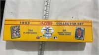 1990 score collector set 704 player cards
