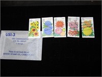 1995 Commemoratives 5 U.S. Postage Stamps Set