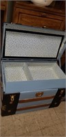 flat top trunk with tray