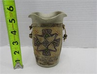 Handmade Pottery Vase Signed