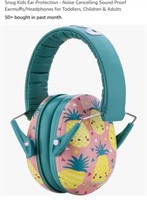 MSRP $23 Kids Sound Proof Ear Muffs