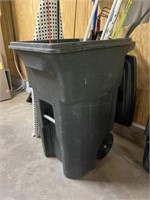 Trash Can & Contents