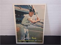 1957 TOPPS NELLIE FOX #38