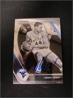 2021-22 PRIZM JERRY WEST AUTOGRAPH COA