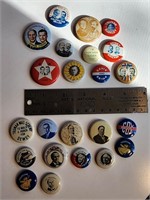 Repop set of vintage pinbacks