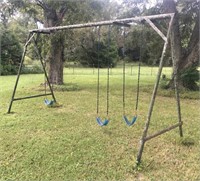 Large Vintage Metal Swing