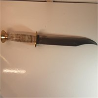 Bowie knife with clear handle