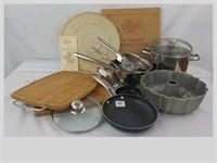 Pots Bundt Pan & Cutting Boards