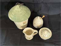 Pfaltzgraff cookie Jar set