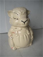 Vintage Lamb Cookie Jar 12Ó