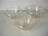 Depression Criss Cross Nesting Bowls