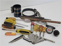 Hand Tools, Folding Wood Ruler, File, Small
