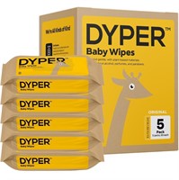 DYPER - Bamboo Baby Wet Wipes | 99.9% Water