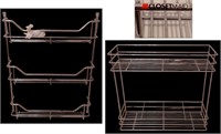 2 > CLOSETMAID KITCHEN PANTRY RACK STORAGE SHELF