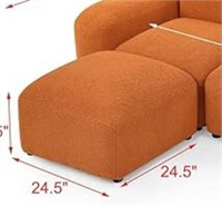 Gnixuu Modular Sectional Chaise Piece (2)