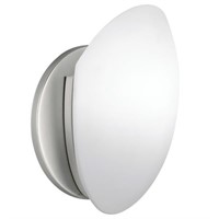 Swiss Passport 1-Light Brushed Nickel Bathroom Ind