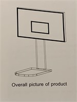 TRASH CAN BACKBOARD ATTACHMENT ONLY (NEW)