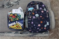 backpack & lunch box
