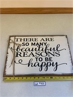 Wooden Sign (12’’x 18’’)