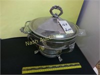 bread basket & chafing dish