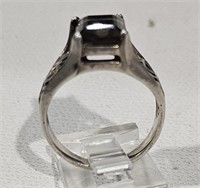 Sterling Silver Topa Ring  8 1/4