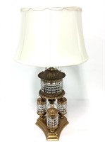 Large Hollywood Regency Style Table Lamp