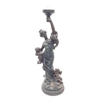 Faux Bronze Table Lamp
