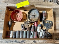 Lot of Holesaw bits and arbors