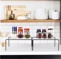 Set of 6 Kitchen Cabinet Storage Shelf Rack 13x10