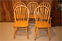 (5) Matching kitchen chairs  Located in basement