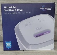 UV Sanitizer Box & Dryer Device for Disinfectant