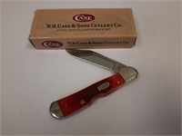 Case XX, Red Saw Bone Handled Knife