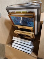 Assortment of photo frames