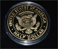 1964 John F Kennedy Half Dollar Medallion