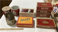 Tobacco boxes & tins