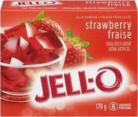 Sealed-Jell-O- Strawberry Jelly Powder