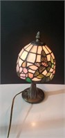 Stained Glass desk lamp works