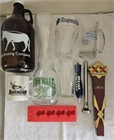 COLLECTION OF BEER STUFF