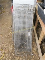 Four 16 X 37 X 4 Inch Wire Baskets