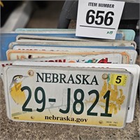 License plates - some vintage