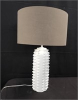 Modern table lamp made of composite