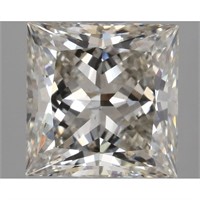 Igi Certified Princess Cut 3.87ct Vs2 Lab Diamond