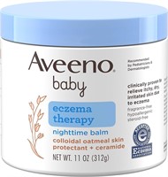 Aveeno Baby Eczema Therapy Nighttime Balm, 11 oz