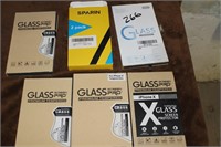 LOT OF SIX NEW CELL PHONE GLASS REPLACEMENT KITS