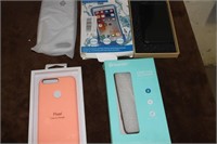 LOT OF FIVE NEW CELL PHONE CASES